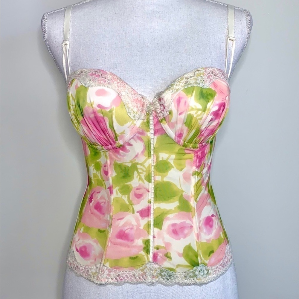 Garden Fairy Floral Bustier Camisole